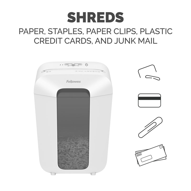 Fellowes Powershred LX75 11-Sheet Crosscut Shredder (4405001)