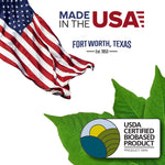 Samsill Earth's Choice Plant-Based Durable 2" View Binder,3-Ring , Made in USA, White (18967)
