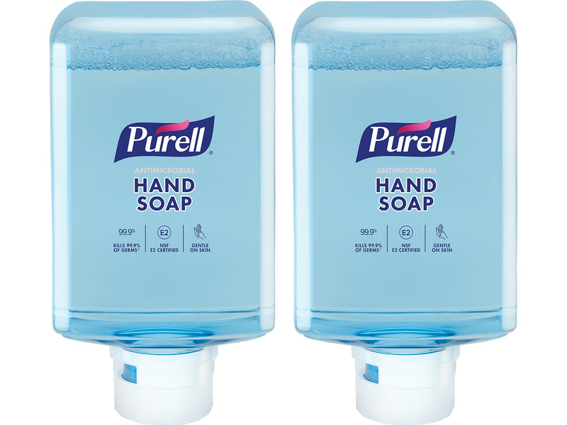 PURELL Foaming Hand Soap Refill for ES10 Dispenser, 1200mL, 2/Carton (8383-02)