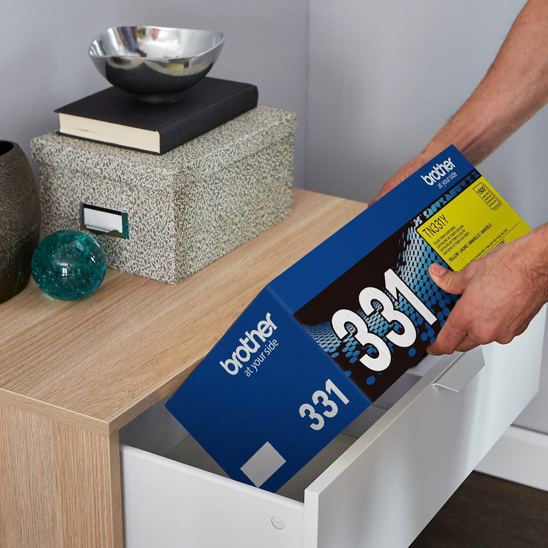 Brother TN-331 Yellow Standard Yield Toner Cartridge   (TN331Y)