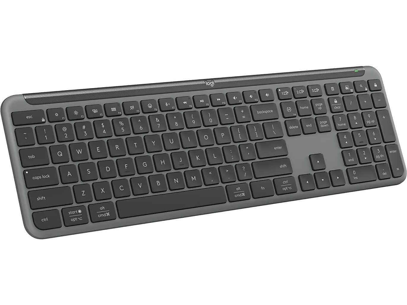 Logitech Signature Slim K950 Wireless Keyboard, Graphite (920-012424)