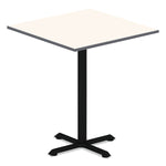 Alera Hospitality Series  40 3/8"H Steel Single-Column Base, Black (ALETBH423B)