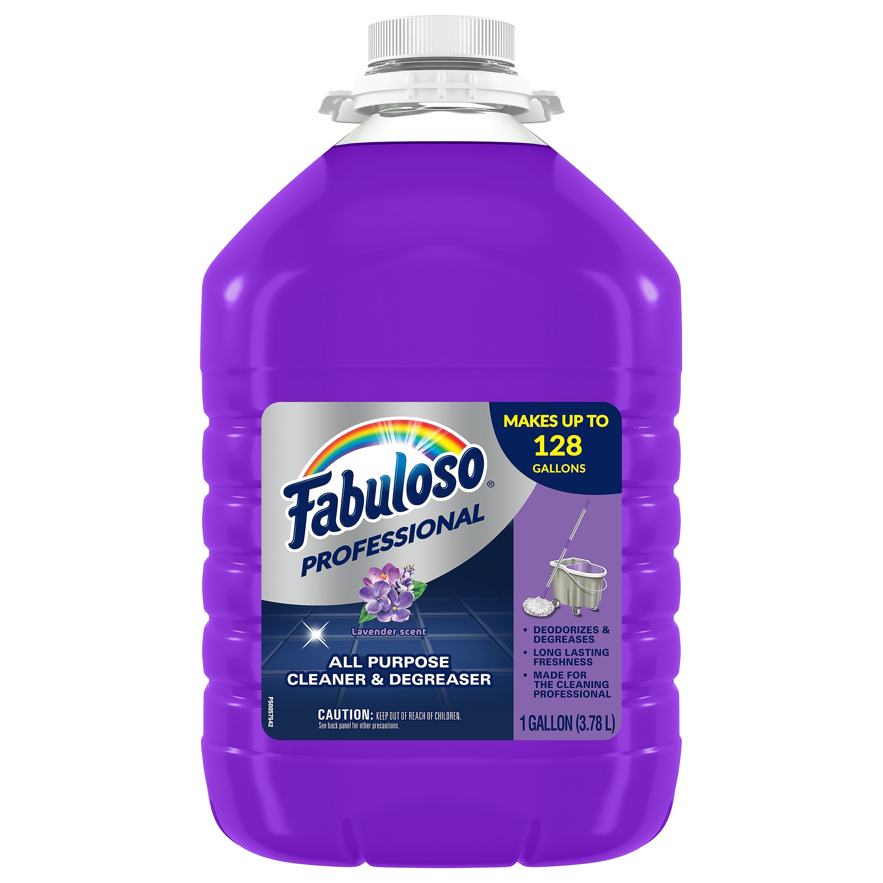 Fabuloso Professional All Purpose Cleaner & Degreaser, Lavender Scent, 1 gal., 4/Carton (US05253ACT)