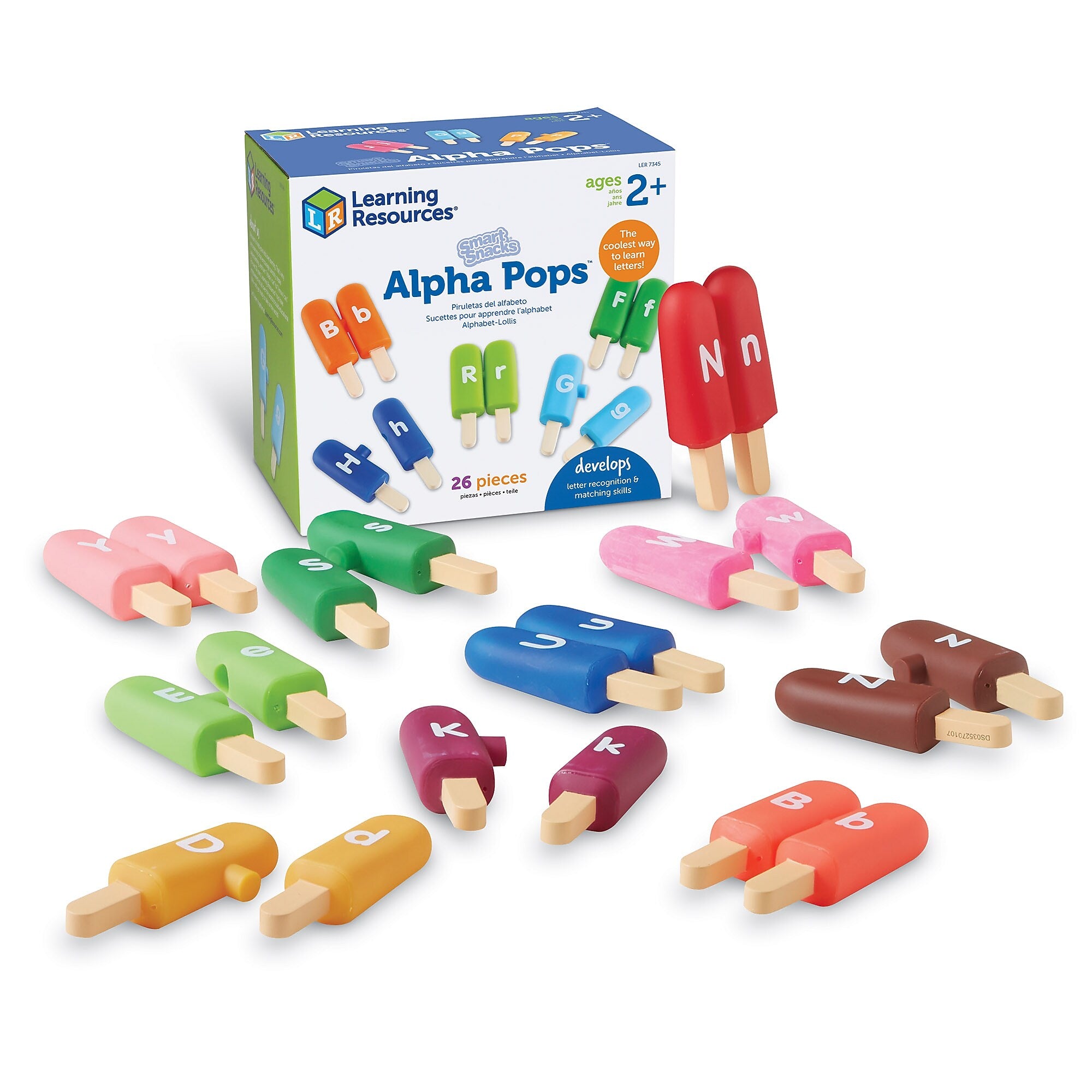 Learning Resources Smart Snacks Alpha Pops (LER7345)