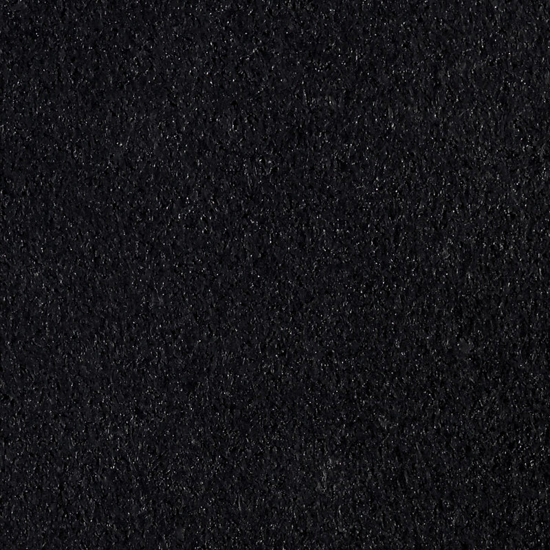 Ghent Recycled Rubber Bulletin Board, Satin Aluminum Frame, 4'H x 7' 4"W, Black (ATR47-BK)