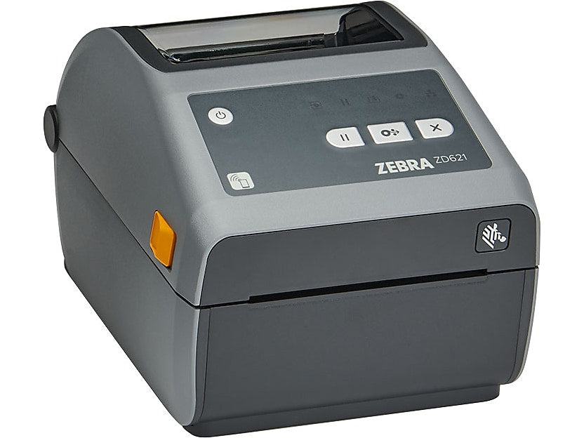 Zebra ZD6A042-D01F00EZ Direct Thermal POS Barcode Printer, USB/Serial/Ethernet/Bluetooth, Gray
