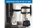 Mount-It! Full-Motion TV Mount, 77 lbs. Max. (MI-14002)