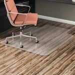 Alera Hard Floor Chair Mat with Lip, 36" x 48'', Clear (ALEMAT3648HFL)