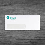 #9 Window Envelope, Black, Red or Dark Blue, Qty 1000