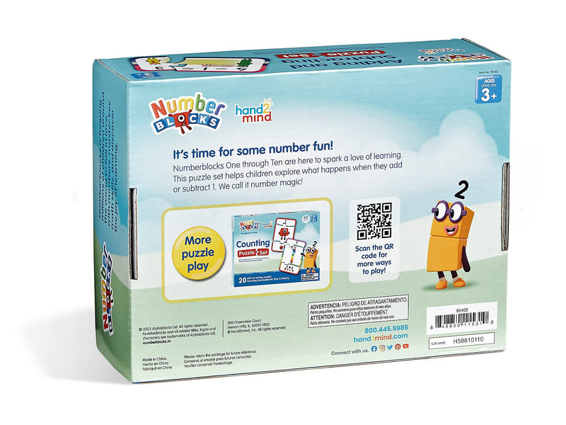 hand2mind Numberblocks Adding and Subtracting Puzzle Set (95402)