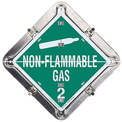Labelmaster 8 Legend Placard With Mounting Holes (81-8SFO)