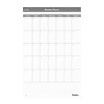 Staples 24" x 36" Monthly Dry-Erase Wall Calendar, Reversible, White/Gray (ST60365-25)