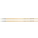 da Vinci TOP-ACRYL Oil and Acrylic Synthetic Bristle White Round Brush, 2 Brushes/Pack (DVXVA77824-2)
