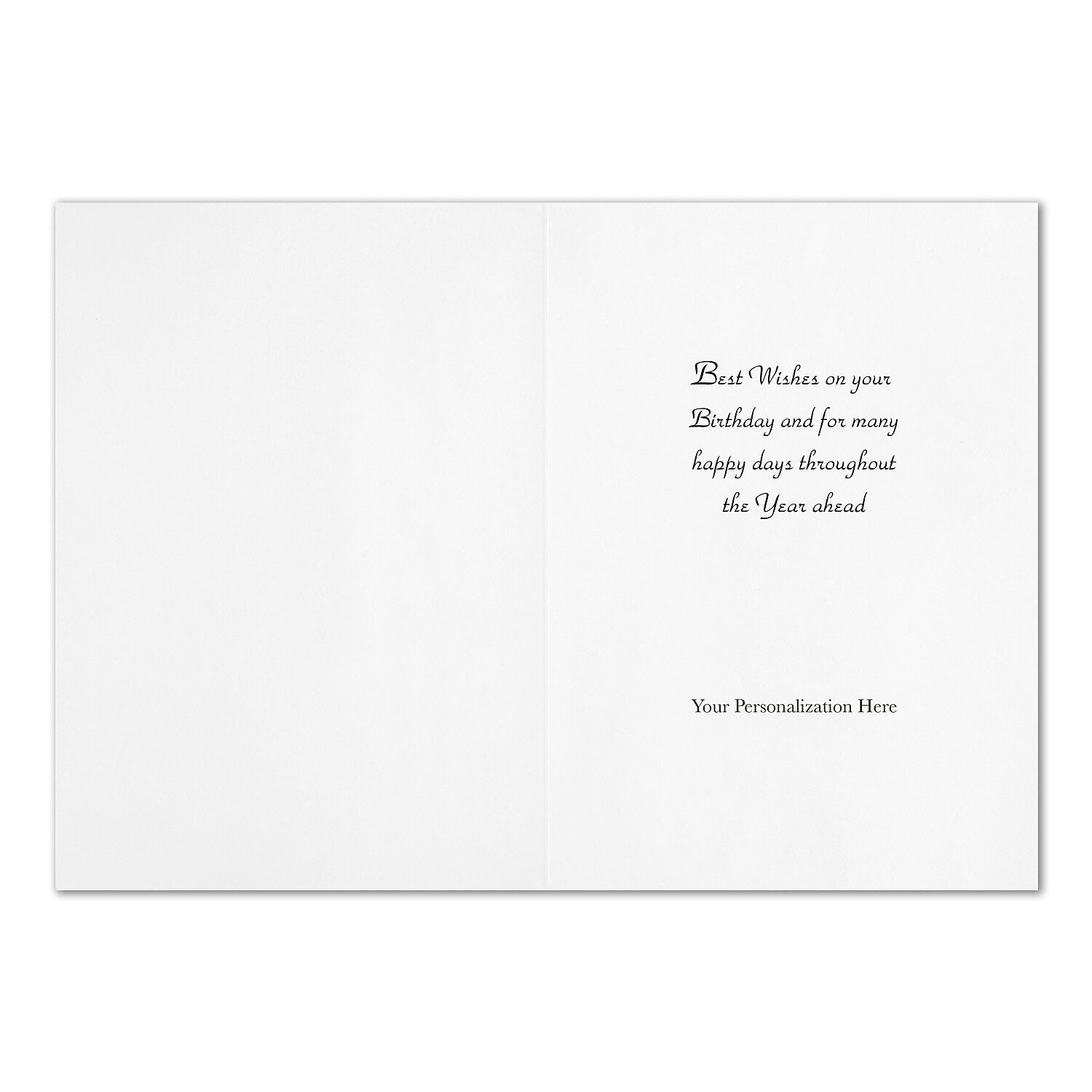 "Let's Celebrate" Birthday Card w/ Unlined White Envelope, 250/BX