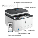 HP LaserJet Pro MFP 3101sdw Wireless Black & White All-in-One Laser Printer, Scanner, Copier, Best for Office (9D2X4F)