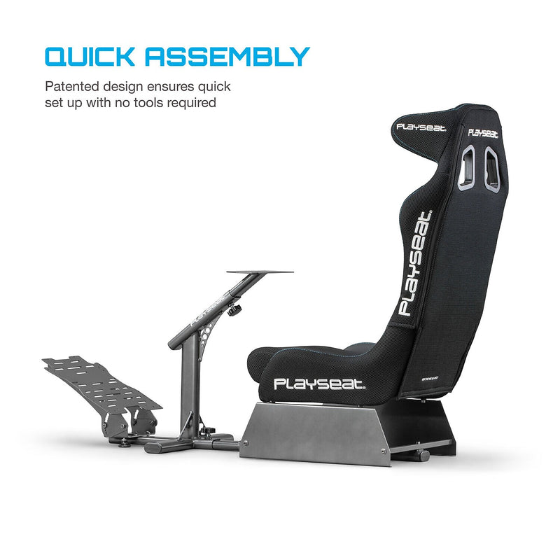 Playseat Evolution Pro ActiFit Simulator Racing Cockpit, Black (REP.00262)