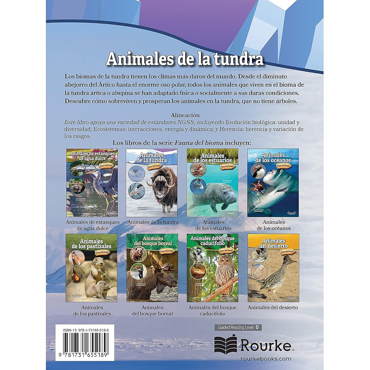 Carson-Dellosa Bridges Animales de la tundra, Hardcover (CD-9781731654670)