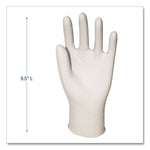 Boardwalk Powder Free Vinyl Food Safe Gloves, Latex Free, Medium, Cream, 100 Gloves/Box, 10 Boxes/Carton (BWK315MCT)