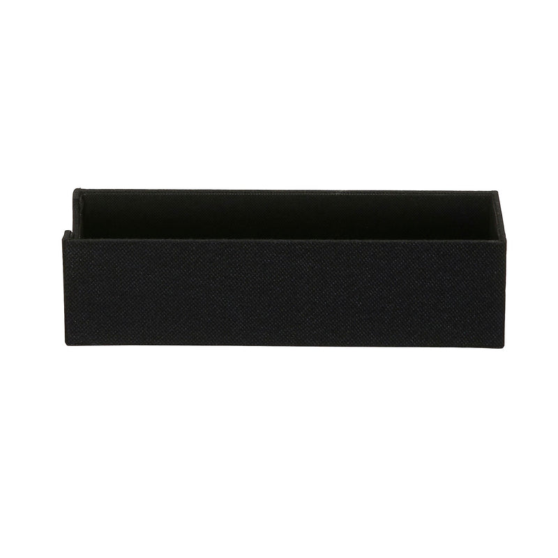 Household Essentials Drawer Organizers, Black Linen, 2/Pack (7670-1)