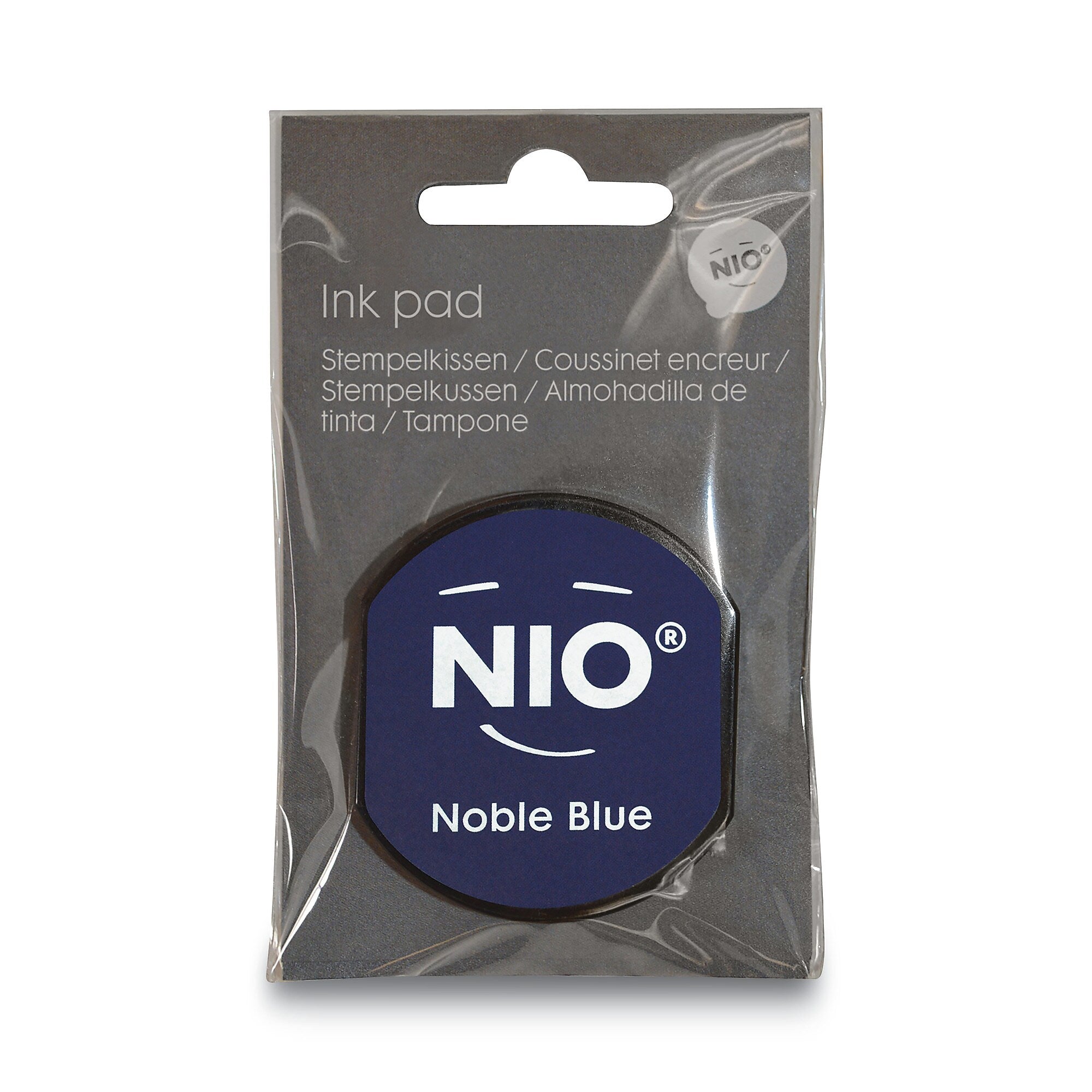 NIO® Ink Pad for NIO Stamp with Voucher, 2.75" x 2.75", Noble Blue (COS071510)