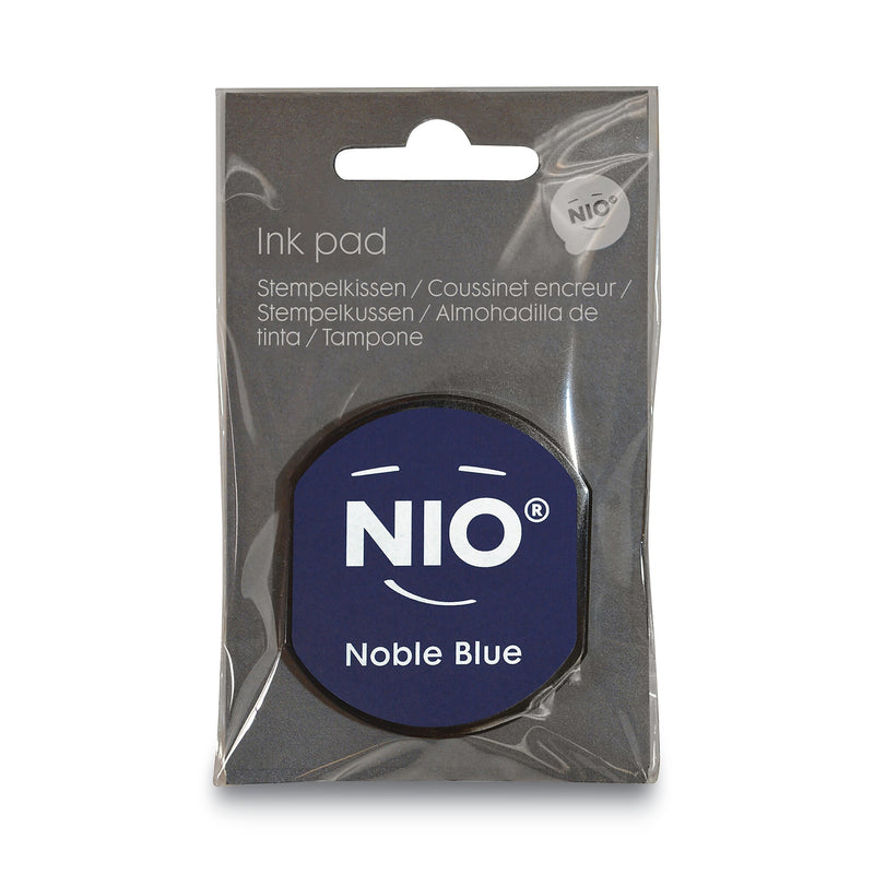 NIO® Ink Pad for NIO Stamp with Voucher, 2.75" x 2.75", Noble Blue (COS071510)