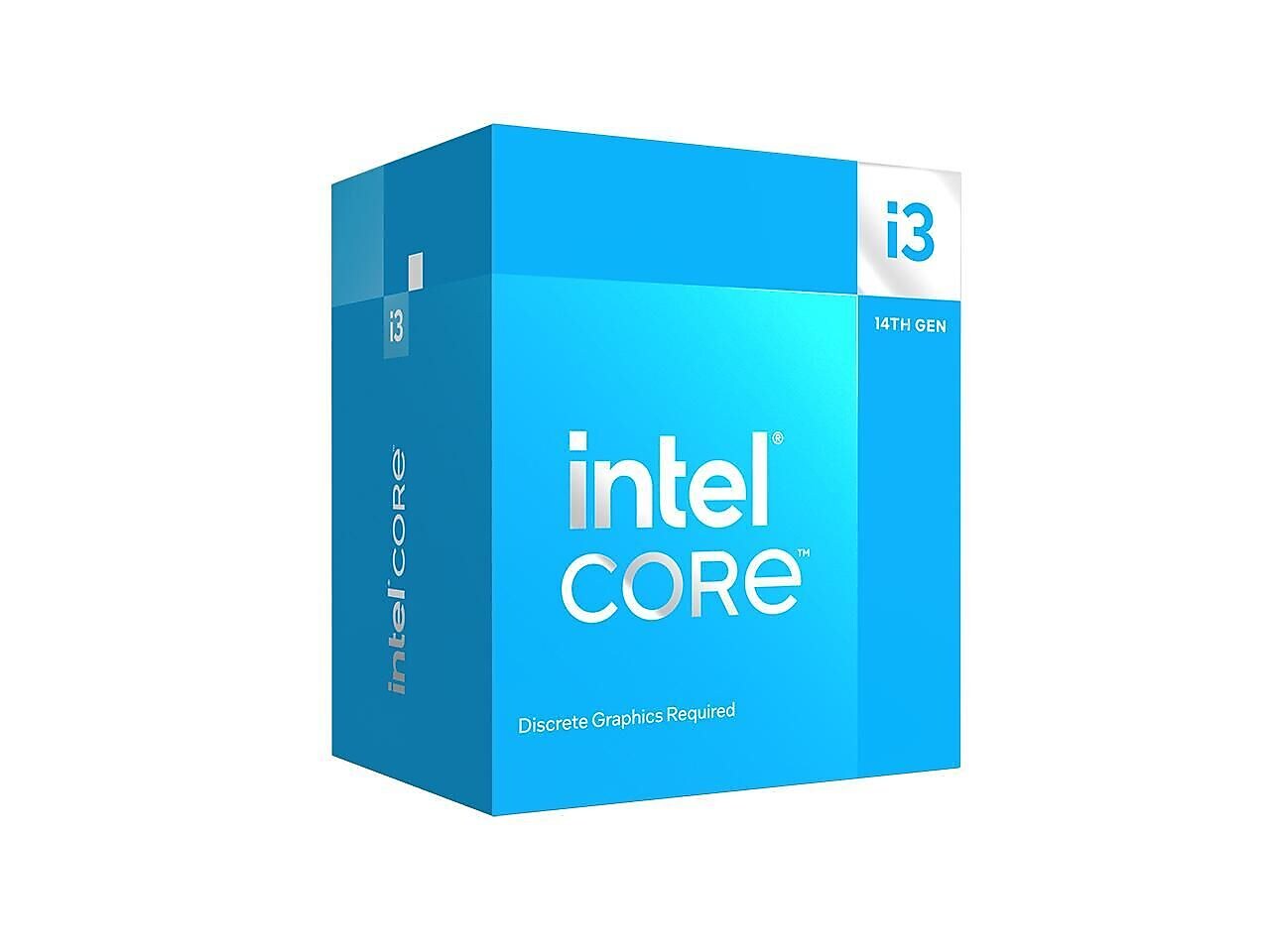Intel Core i3-14100F Quad-core 3.5GHz Computer Processor, FCLGA1700 (BX8071514100F)