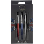 Parker Jotter Assorted Pens, Medium Point, Assorted Ink, 3/Set  (2032740)