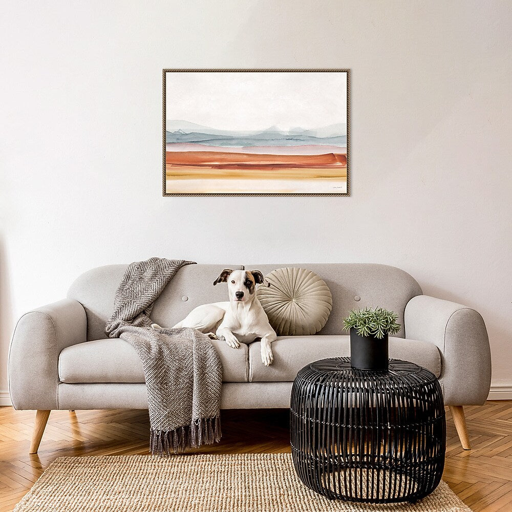 Amanti Art Sierra Hills 01 by Lisa Audit Framed Canvas Wall Art Print, 33" x 23" (A42678302689)
