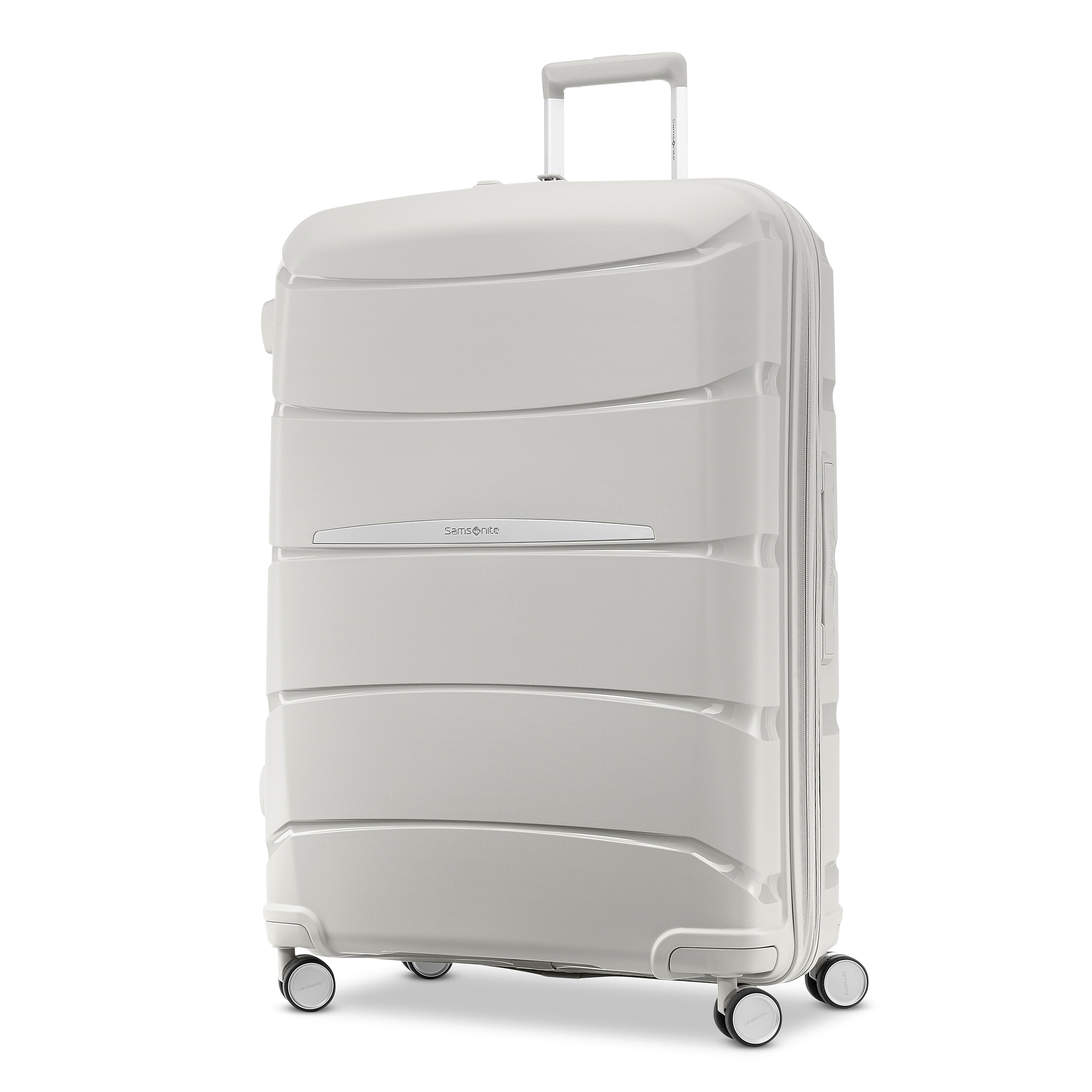 Samsonite Outline Pro 12.5" Hardside Suitcase, 4-Wheeled Spinner, Stone Grey (137395-1830)