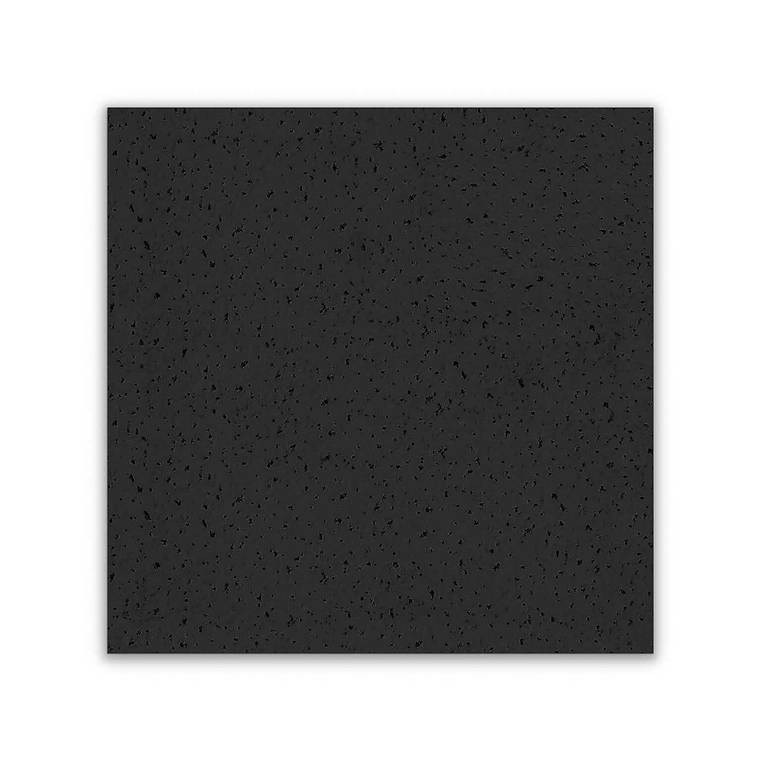 Armstrong FINE FISSURED Square Lay-In Edge Ceiling Tile, 24" x 24", Tech Black, 16/Carton (BP1728ABL)