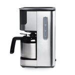 Melitta Aroma Tocco 8-Cups Automatic Drip Coffee Maker, Black/Stainless Steel (MCM010PULBK1)