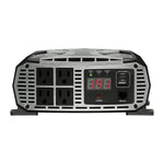 Cobra PRO 2500W Professional-Grade Power Inverter with 2 USB Ports, 4-Outlets, Black & Gray (CPI2500W)