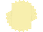 Lettermark Colors 30% Recycled Colored Paper, 20 lbs., 8.5" x 11", Canary, 500 Sheets/Ream (94290)