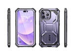 i-Blason ArmorBox Metallic Purple Rugged Case for iPhone 14 Pro (iPhone2022Pro-6.1-Armorbox-SP-Mauve)