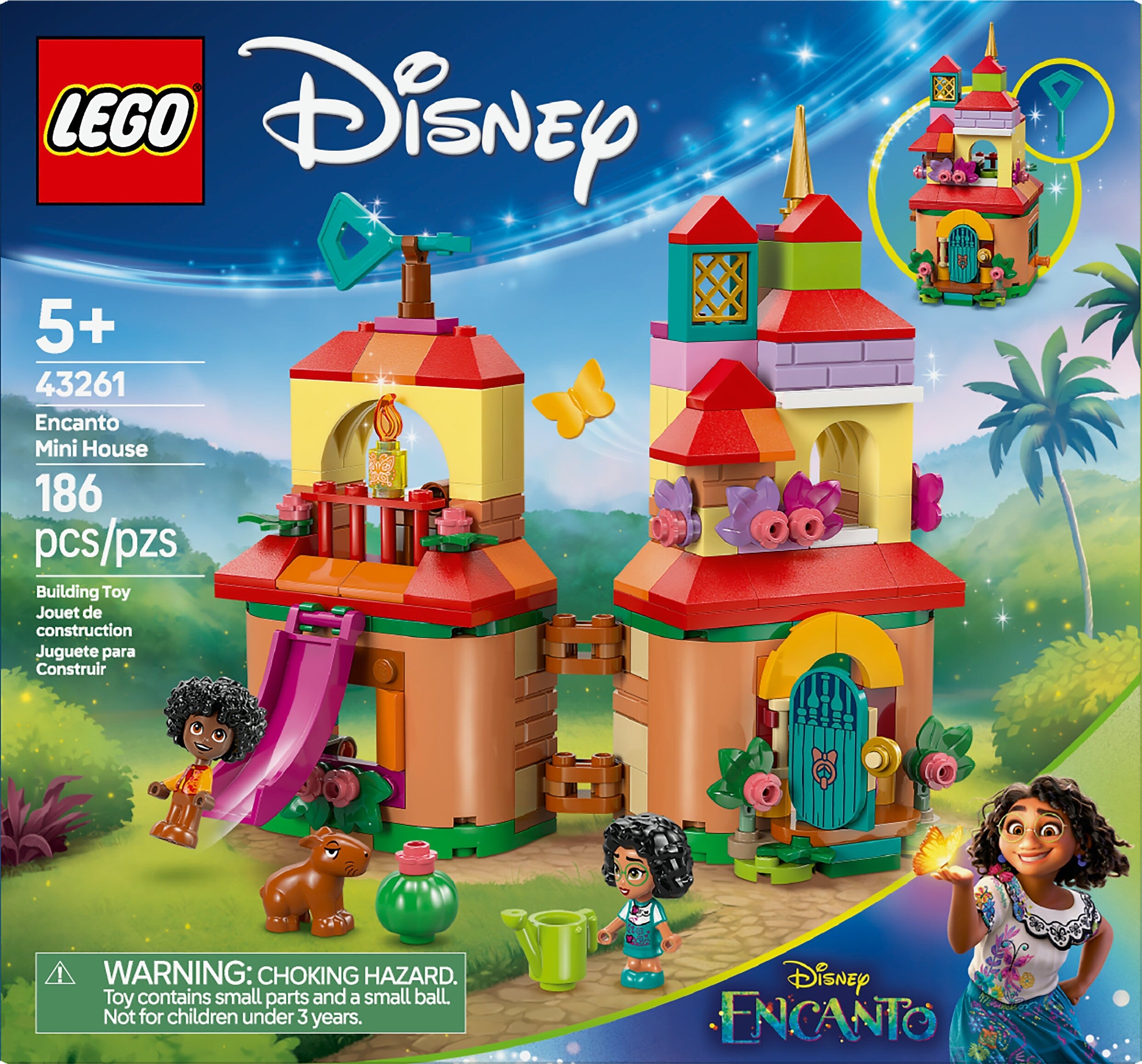 LEGO Disney Encanto Mini House, 186 Pieces (43261)