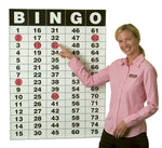 S&S Worldwide Bingo Masterboard Poster and Static Cling Chips, 75/Pack (19303)