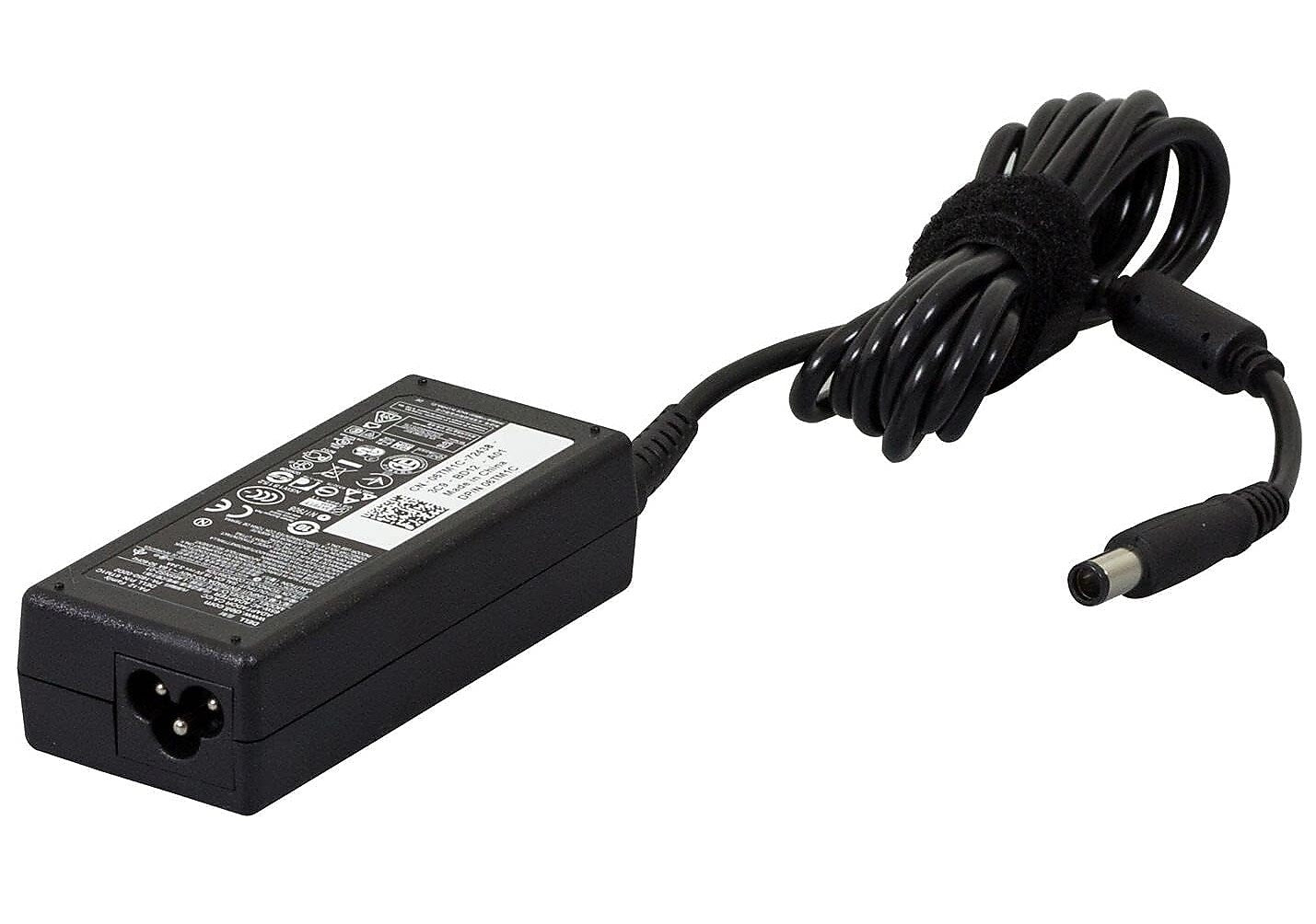 Dell 65W 7.4mm Laptop Adapter for Dell Alienware, OptiPlex, Inspiron, Latitude, Vostro & XPS Laptop, Black (1XRN1)