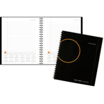 AT-A-GLANCE Plan. Write. Remember. 8.5" x 11" Daily Planner, Poly Cover, Black/Orange (70-6209-05-26)