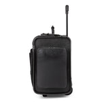 Bugatti Warren Briefcase, Laptop Compatible, Rolling, Black (BZCW307-Black)
