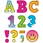 Teacher Created Resources Brights 4Ever 2" Self-Adhesive Letters and Numbers, Multicolored, 326/Pack (TCR9650)