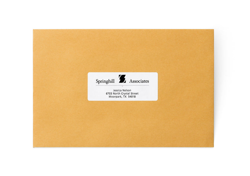 Avery Computer Labels, Dot Matrix Labels and Pin-Feed Labels, 1-7/16" x 3-1/2", White, 5,000 Labels/Pack (4060)