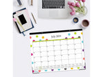 2024-2025 Blue Sky Teacher Dots 22" x 17" Academic Monthly Desk Pad Calendar (105496-A25)