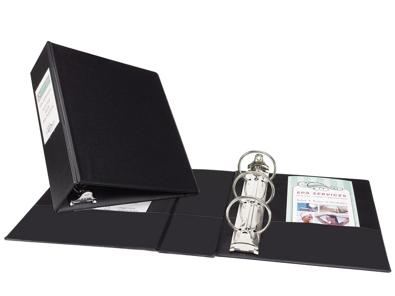 Avery Mini 2" 3-Ring Mini Binders, Black (AVE27554)