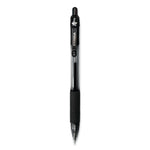 Zebra® Z-Grip Ballpoint Pen, Retractable, Medium 0.7 mm, Black Ink, Clear/Black Barrel, 30/Pack