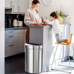 iTouchless Stainless Steel Trash Can, 23 Gallon (IT23DOT)