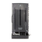 Dixie Ultra® SmartStock® Mini Polystyrene Medium Weight Spoon Dispenser by GP PRO, 80 Spoon Capacity, Black (SSSD80)
