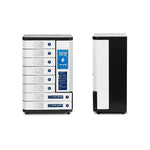 KwikBoost 8-Bay Self-Service Charging Locker, White (CHSL001)