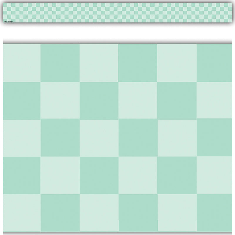Teacher Created Resources Straight Border Trim, 3" x 2.92', Cool for School, 12/Pack, 6 Packs/Bundle (TCR9311-6)