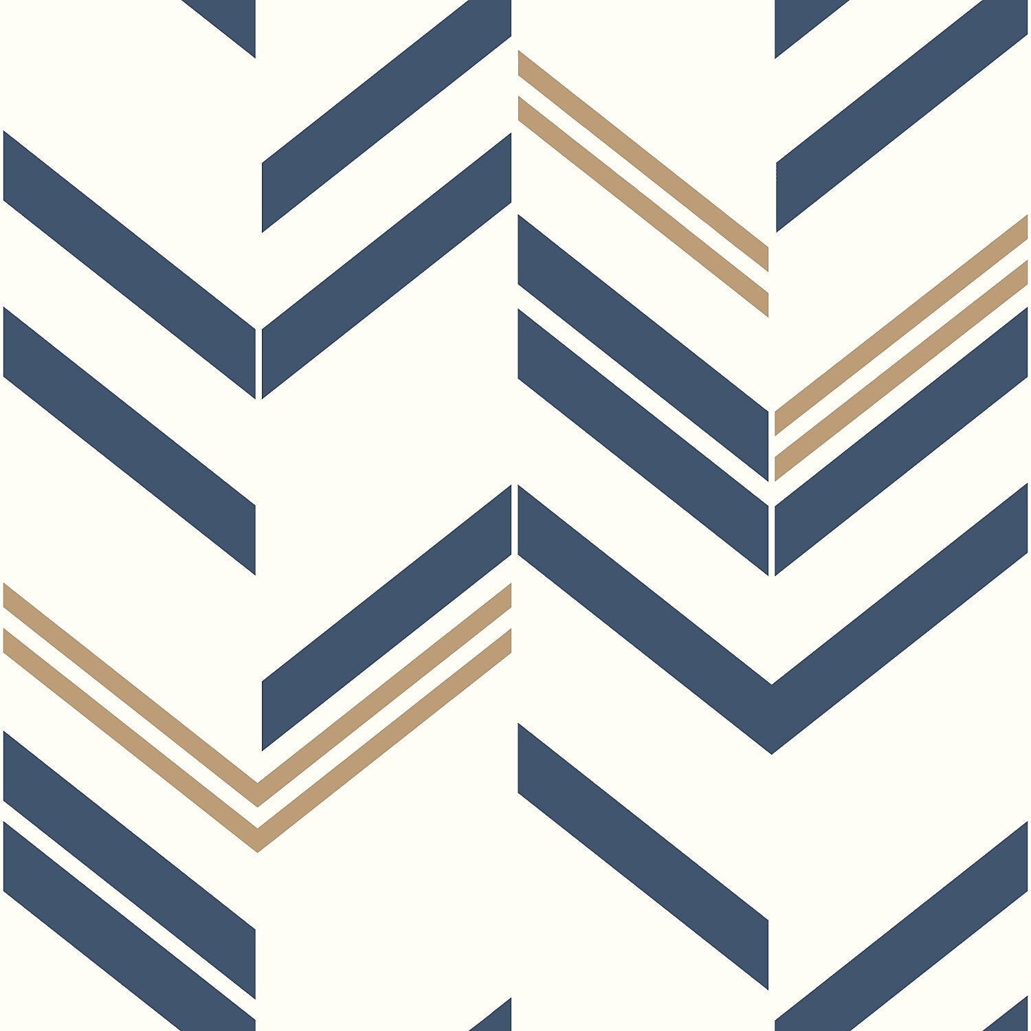 York Wallcoverings Chevron Stripe Peel and Stick Wallpaper (RMK9002WP)