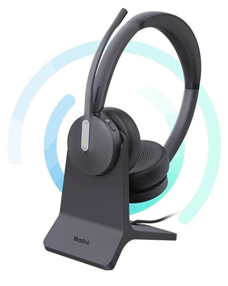 Yealink BH70 Wireless Noise Canceling Bluetooth Stereo Headset, USB-C, MS/UC Certified (1208668)